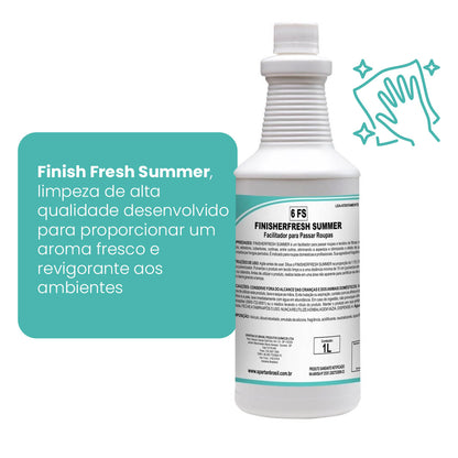 Finisherfresh Summer Spartan – Facilitador para Passar Roupas 1L